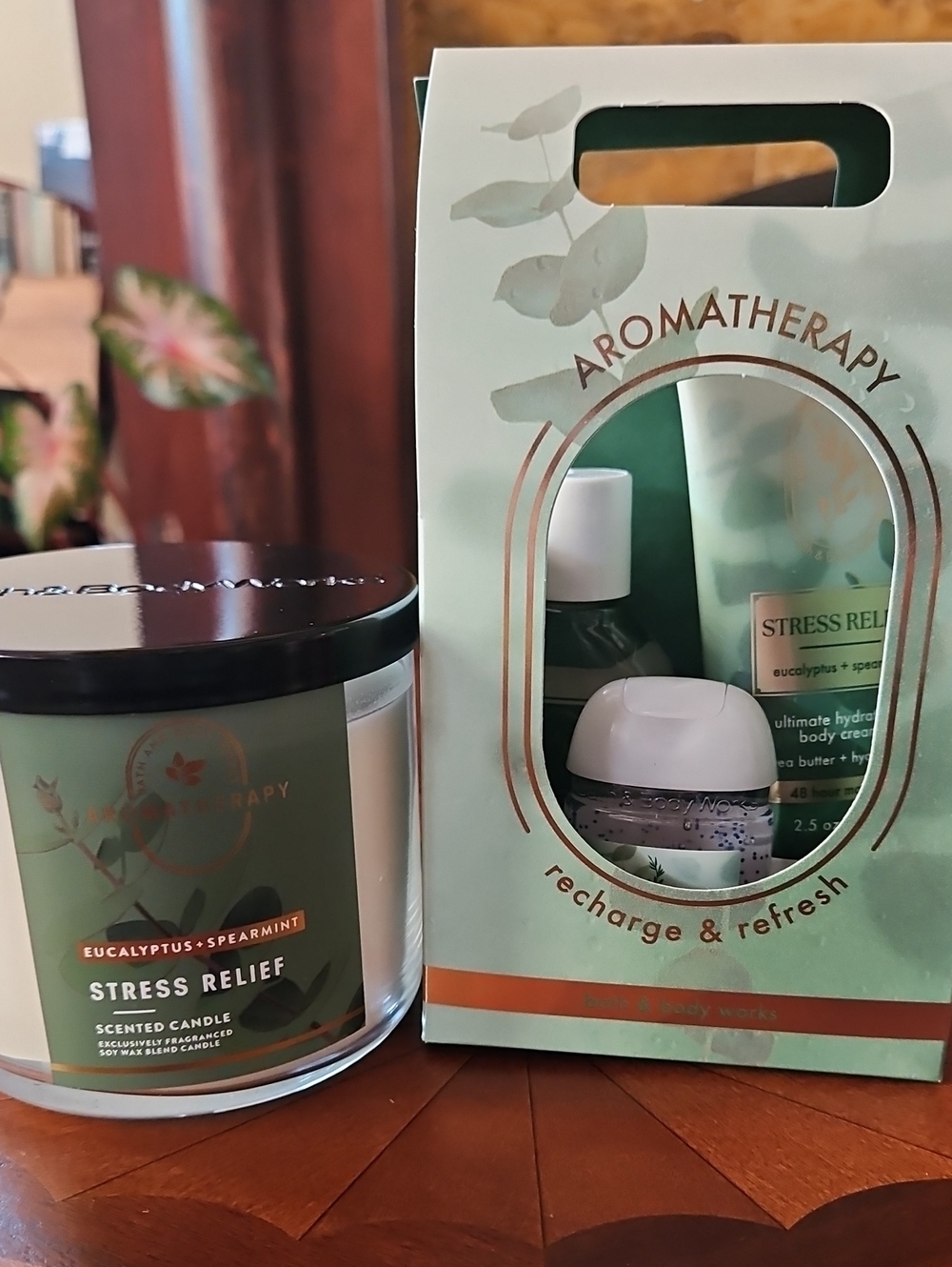 Bath & Body Works Aromatherapy STRESS RELIEF Gift Set, New Never Used or Tested